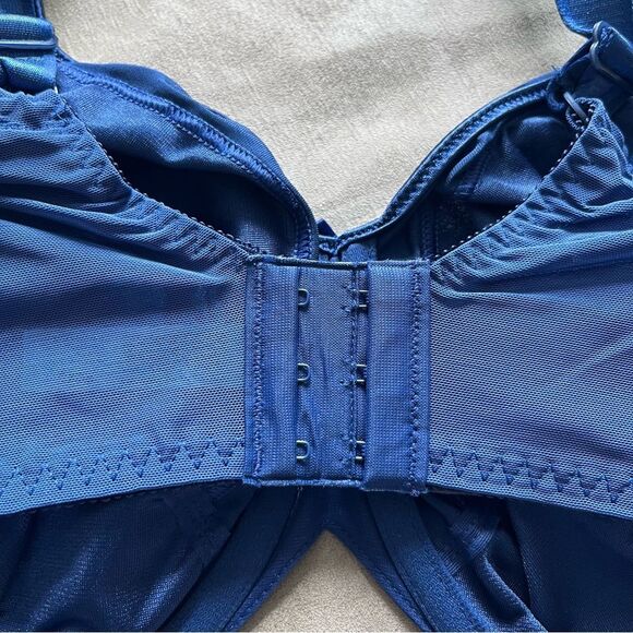 NWT Bali 3562 Full Figure Comfort-U Satin Tracings Minimizer Bra Size 38G - Picture 4 of 6